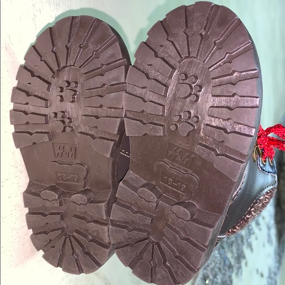 SALE🎉Baby Boy Brown Winter Shoes Size 2.5-3.5 - Picture 4 of 5